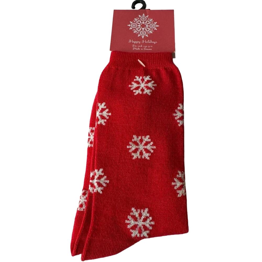 Kohl's Women's Christmas Happy Holidays, sock size 9-11